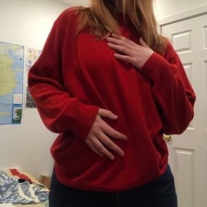 Soft Red Sweater❤️